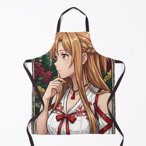 Item preview, Asuna Sword Art Online Autumn Stained Glass Portrait designed and sold by mildaclairmo.