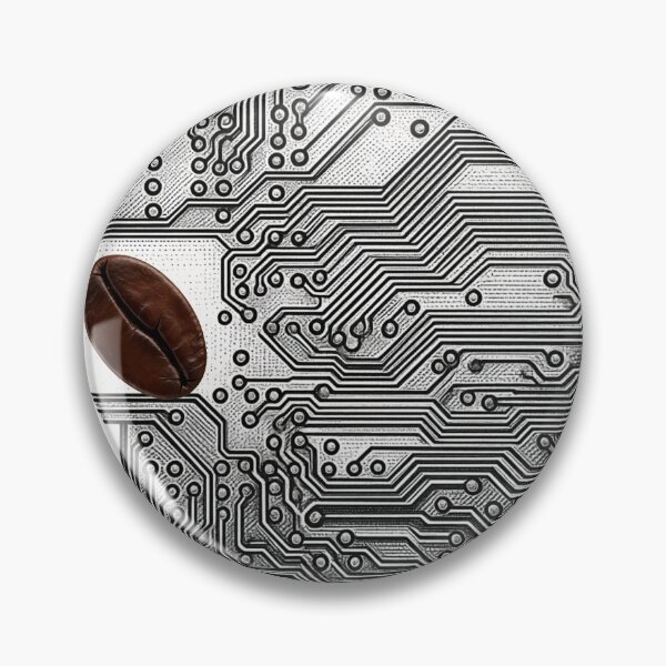 Item preview, humanoid with coffee bean brain designed and sold by ink sync.