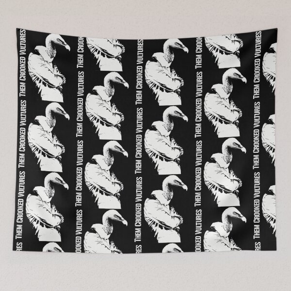Item preview, Them Crooked Vulture Queen Of The Stone Age Poster Qotsa designed and sold by JethroLongwe.
