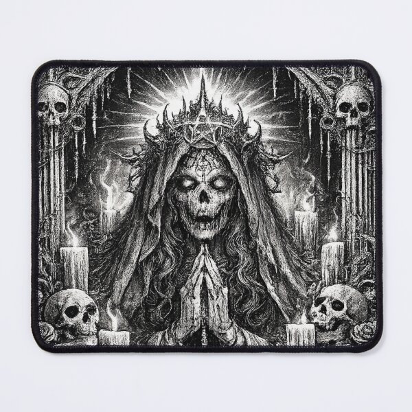 Item preview, Gothic Skeleton Nun Prayer Frame designed and sold by Vhurkys.