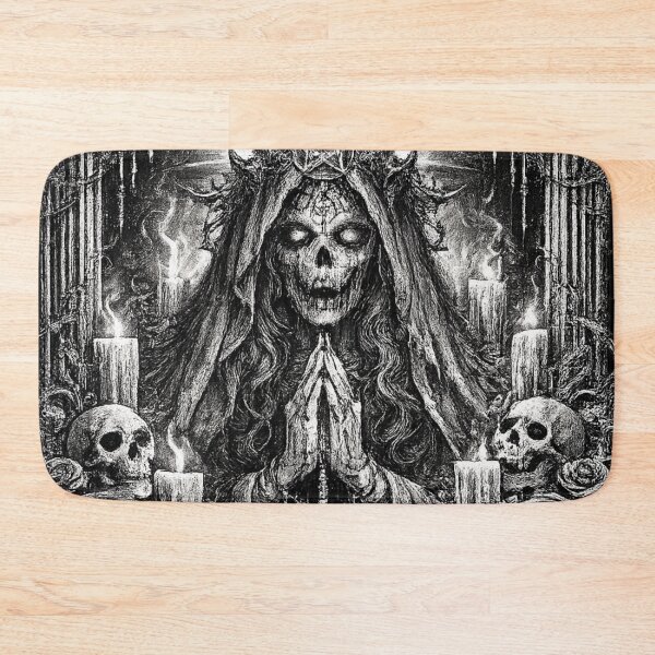 Item preview, Gothic Skeleton Nun Prayer Frame designed and sold by Vhurkys.