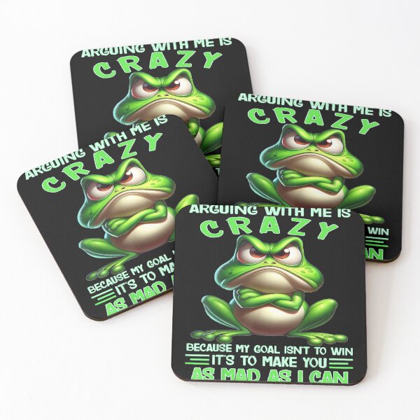 Item preview, Frog Arguing With Me Is Crazy Because My Goal Isn't To Win designed and sold by hqmofoo35.