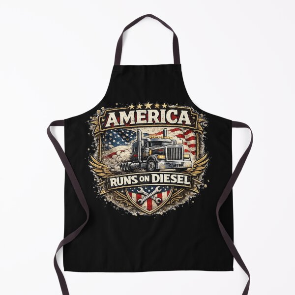 Item preview, America Runs On Diesel - Trucks designed and sold by Capturetees.