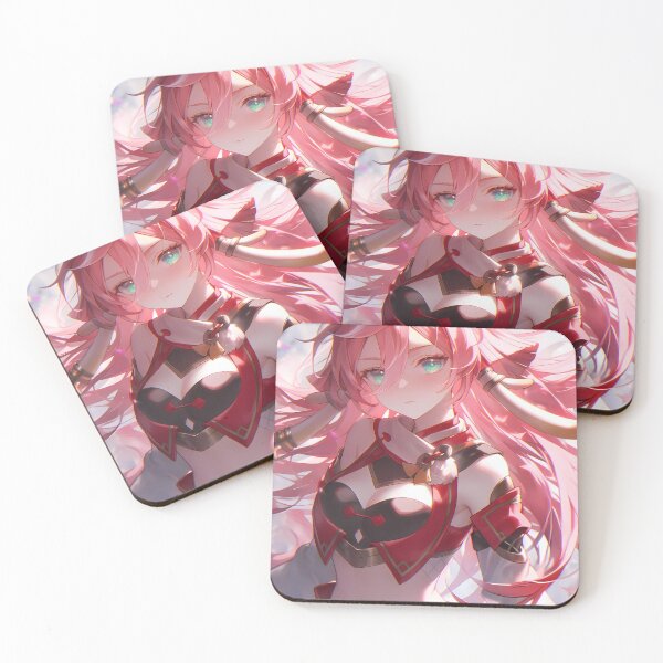 Item preview, Yanfei Genshin Impact Pink Breeze Skyday Resolve designed and sold by TanglenRabbit.