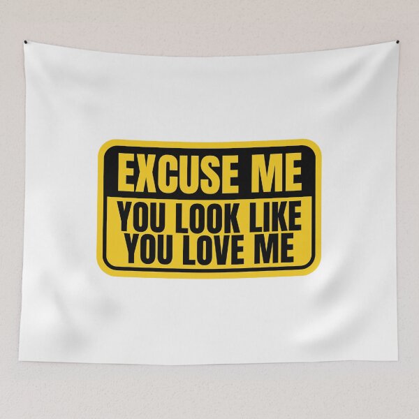 Item preview, Excuse Me You Look Like You Love Me designed and sold by Dondonmart.