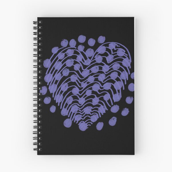 Item preview, Abstract Periwinkle Spiral Veri Peri designed and sold by GulQari.