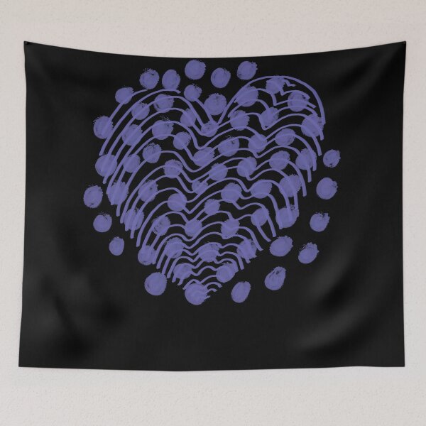 Item preview, Abstract Periwinkle Spiral Veri Peri designed and sold by GulQari.