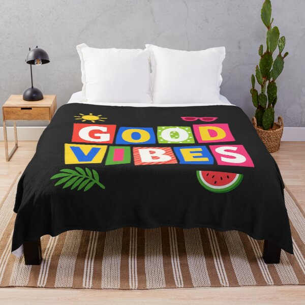 Item preview, Good Vibes Summer — Colourful Retro Typography Design designed and sold by 89BLACK.