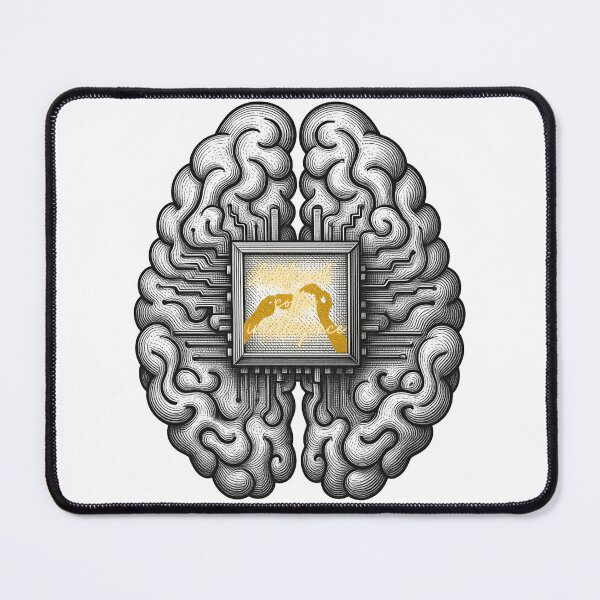 Item preview, coffee and snack inside of brain system designed and sold by ink sync.