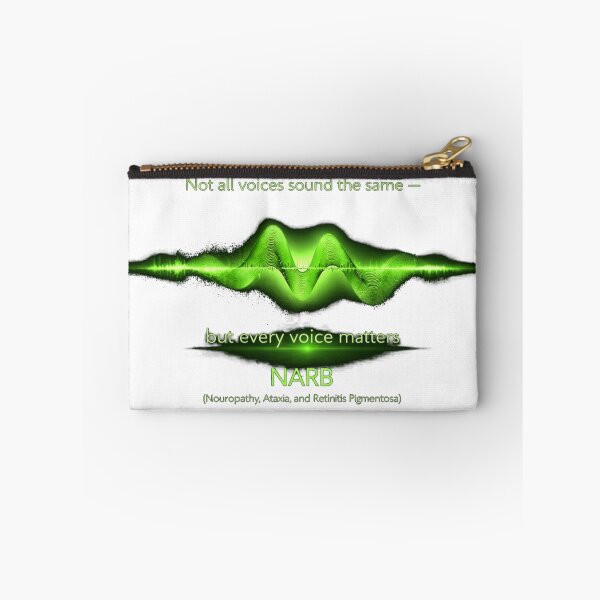 Item preview, Not All Voices Sound the Same – NARB Awareness Sound Wave Starburst designed and sold by Mirgonhood.