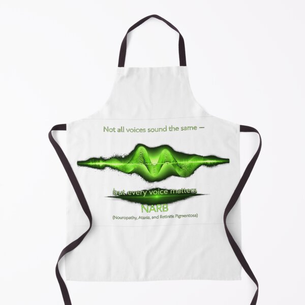 Item preview, Not All Voices Sound the Same – NARB Awareness Sound Wave Starburst designed and sold by Mirgonhood.