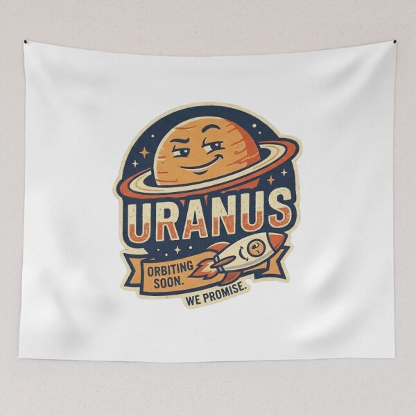 Item preview, Orbiting Soon We Promise designed and sold by IllustrifyArts.