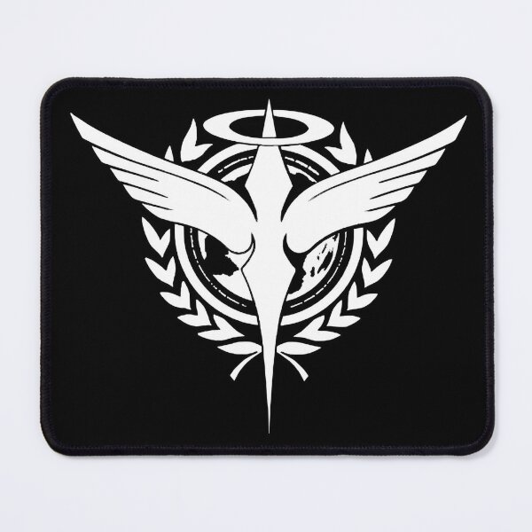 Item preview, Celestial Being Emblem – Futuristic Angel Wing Symbol | Sci-Fi Anime Minimalist Logo Design designed and sold by Dyan4.