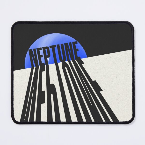Item preview, Neptune - Planet Poster - Minimalist designed and sold by edgehouse.