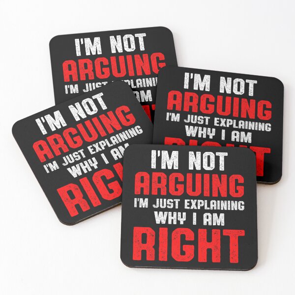 Item preview, Funny I'm Not Arguing I'm Just Explaining Why I Am Right designed and sold by hqmofoo35.