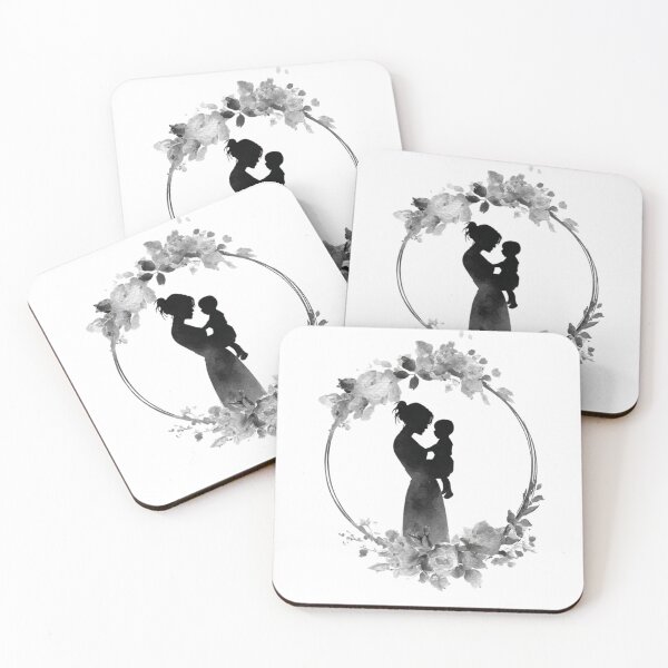Item preview, Motherhood Bond Watercolor Floral Wreath Mother's Day designed and sold by BigStar-Cart.