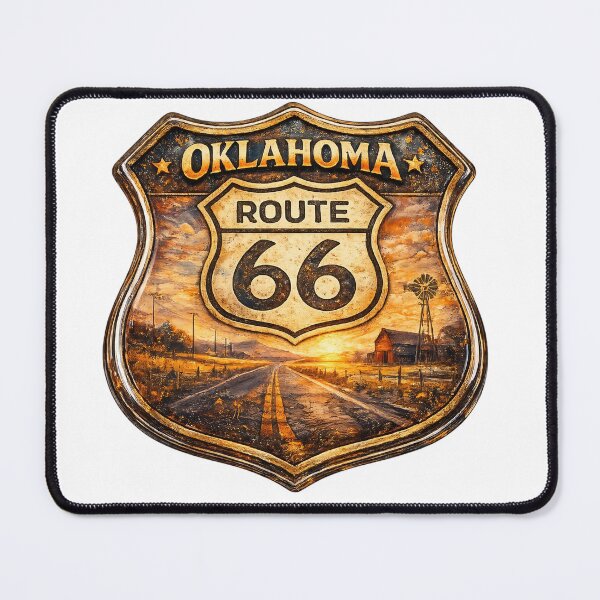 Item preview, Oklahoma Route 66 designed and sold by ArtPixs.