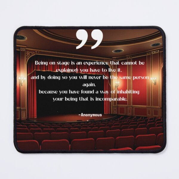 Item preview, Being on stage - artist design - theatre lovers designed and sold by Substance_life.