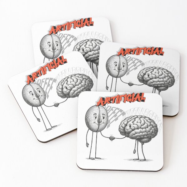 Item preview, human and coffee designed and sold by ink sync.