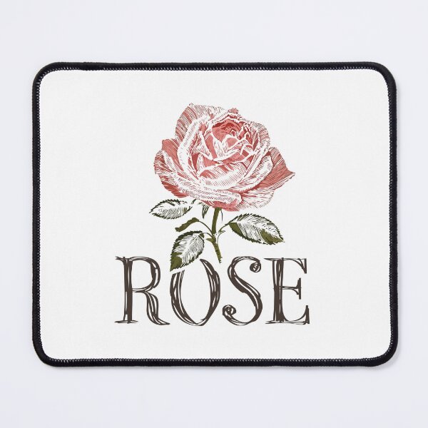 Item preview, Vintage woodcut Red Rose Illustration designed and sold by storieslanguage.