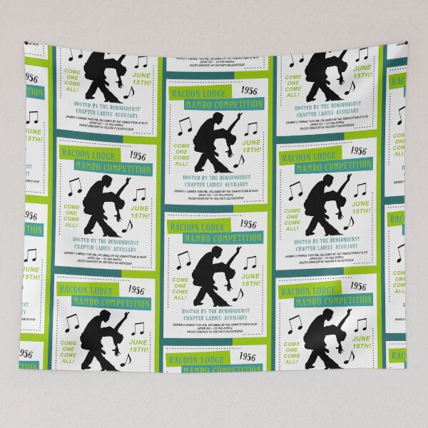 Item preview, Racoon Lodge Mambo Competition designed and sold by Normbot2000.