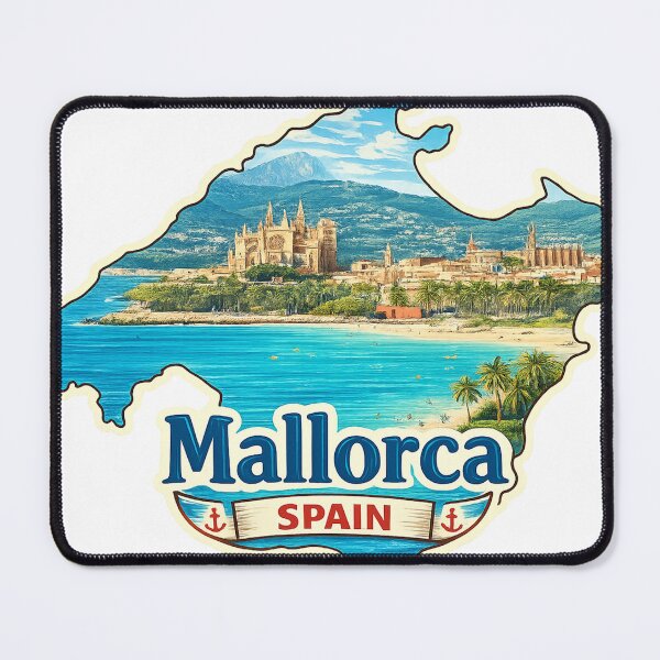 Item preview, Spain Mallorca Travel Art designed and sold by francous03.