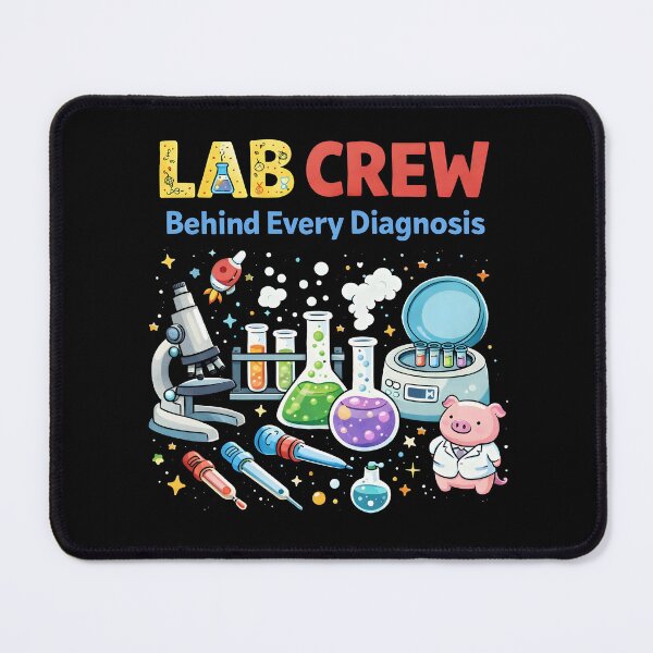 Item preview, Lab Crew Behind Every Diagnosis designed and sold by NQArtist.