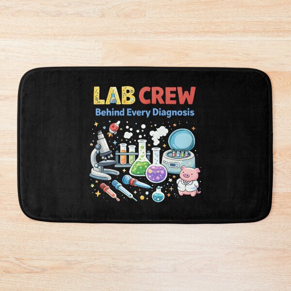 Item preview, Lab Crew Behind Every Diagnosis designed and sold by NQArtist.