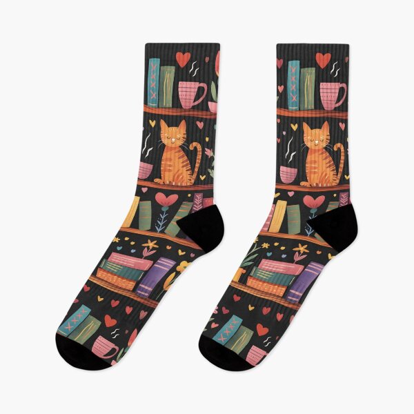 Item preview, Rainbow Library Cats, Cats On the Book Shelf designed and sold by xiao xuans.