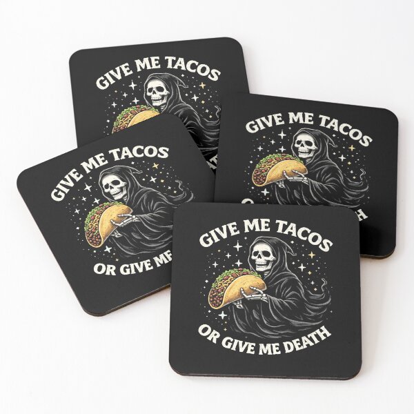 Item preview, Give Me Tacos Or Give Me Death  designed and sold by NQArtist.