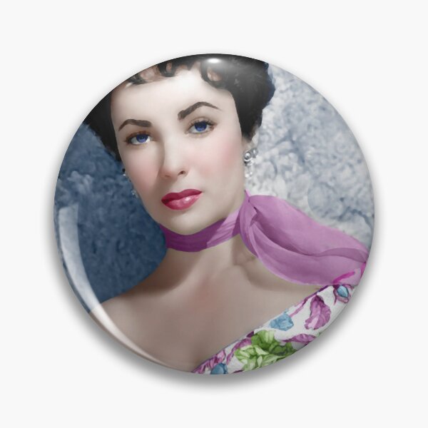 Item preview, Retrato de Elizabeth Taylor designed and sold by miriyanleo.