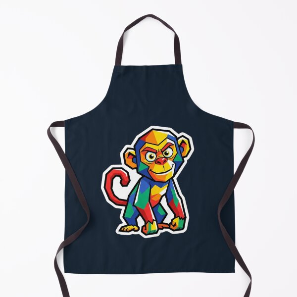 Item preview, Bold Leader Monkey – Primary Color Monkey T-Shirt for the Brave designed and sold by bsbd-action.