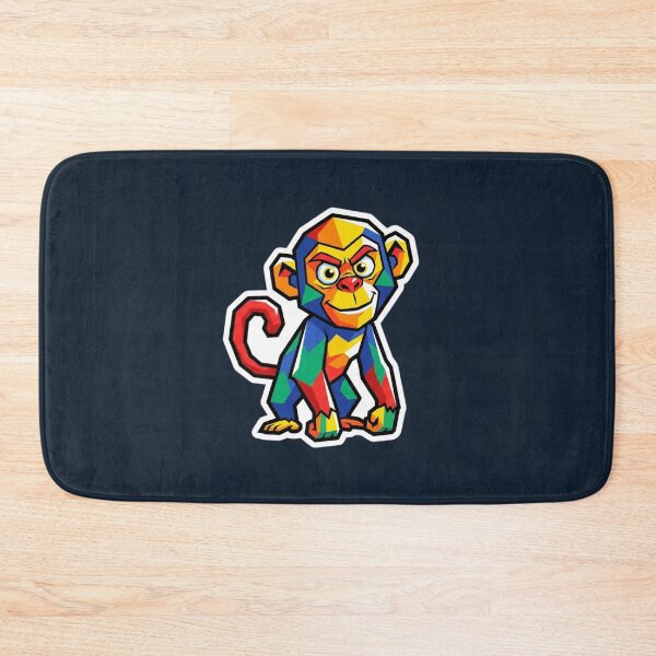 Item preview, Bold Leader Monkey – Primary Color Monkey T-Shirt for the Brave designed and sold by bsbd-action.