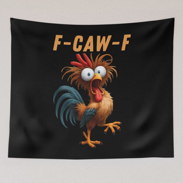 Item preview,  F-Caw-F Gothic Crow Humor Funny designed and sold by Camariaforbin.