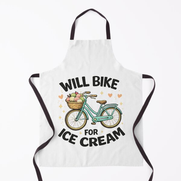 Item preview, Will Bike for Ice Cream designed and sold by JODYSMORGAN.