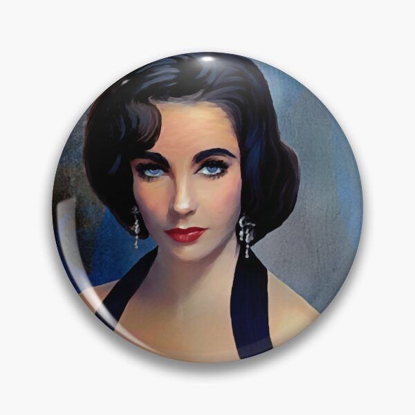 Artikelvorschau, Porträt von Elizabeth Taylor entworfen und verkauft von miriyanleo.