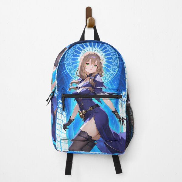 Item preview, Lisa Genshin Impact Blue Cathedral Magic Pose designed and sold by PMartistStudio.