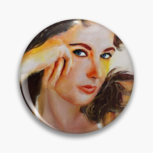 Item preview, Elizabeth Taylor Portrait designed and sold by miriyanleo.