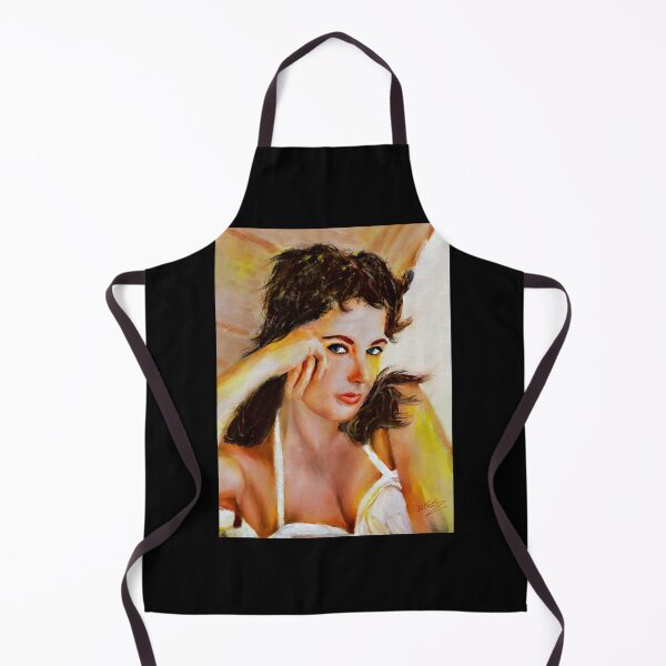 Item preview, Retrato de Elizabeth Taylor designed and sold by miriyanleo.