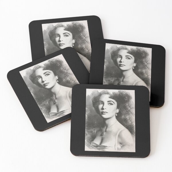Item preview, Elizabeth Taylor Portrait designed and sold by miriyanleo.