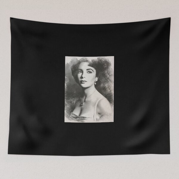 Item preview, Elizabeth Taylor Portrait designed and sold by miriyanleo.