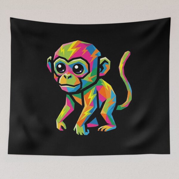 Item preview, Electric Lightning Monkey – Lightning Bolt Monkey T-Shirt for Energy Fans designed and sold by bsbd-action.