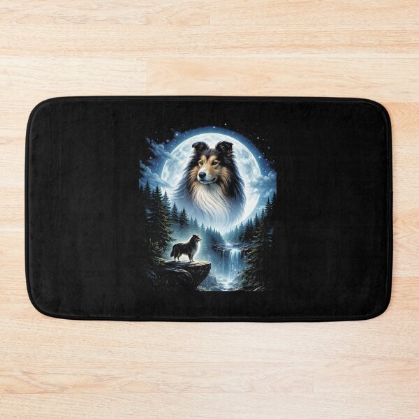 Item preview, Rough Collie Howling to The Moon designed and sold by NQArtist.