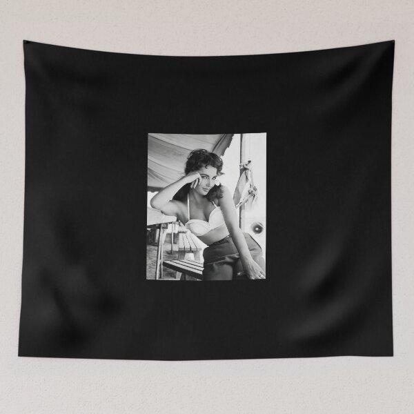 Item preview, Elizabeth Taylor Portrait designed and sold by miriyanleo.