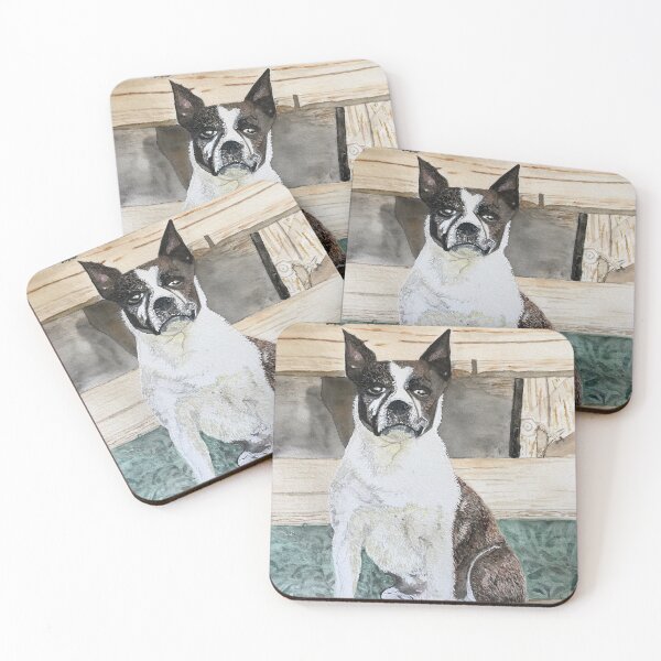 Item preview, Boston Terrier Dog designed and sold by LCRobertsonArt.