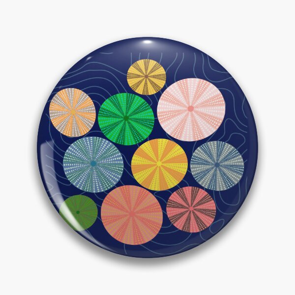 Item preview, Abstract - Sea Urchins designed and sold by Qalam&Pixel.