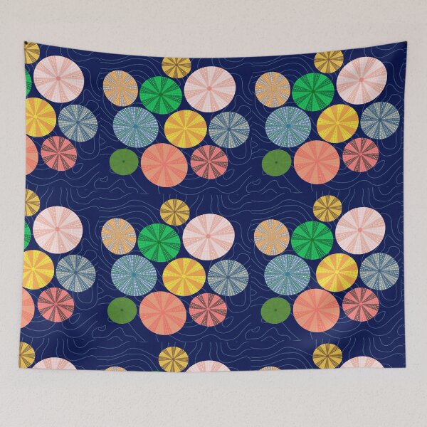 Item preview, Abstract - Sea Urchins designed and sold by Qalam&Pixel.
