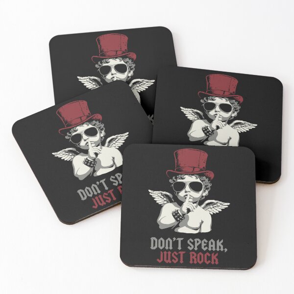 Item preview, Don't Speak, Just Rock - Rocker Cherub with Attitude designed and sold by fabiandesigns88.