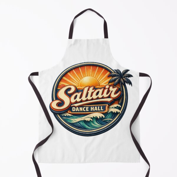 Item preview, Saltair Dance Hall Retro Sunset Waves designed and sold by Dresut.