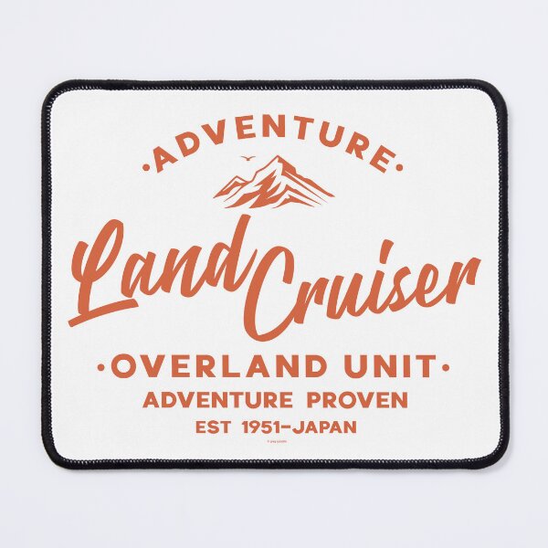Item preview, Land Cruiser Overland Unit - Vintage 1951 Adventure Graphic designed and sold by Automotive Art by Greg.